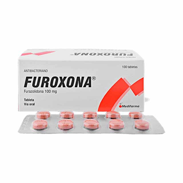 Furoxona (furazolidona 100 Mg)...venta X 1unidad: imagen 1