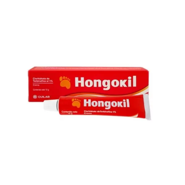 Hongokil  (clorhidrato de terbinafina al 1%) Cont.neto 15 Gr.....venta X 1unidad