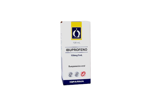 Ibuprofeno Jarabe 100 Mg/5ml X 120ml...venta X 1unidad