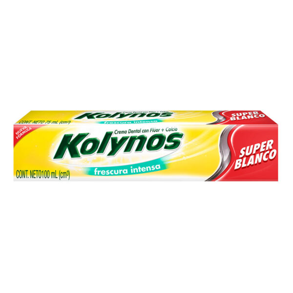 Kolynos  Super Blanco Cont.neto 100 Ml  Crema Dental ...venta X 1unidad