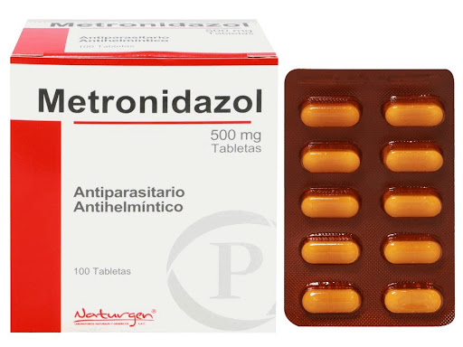 Metronidazol Tableta Caja X 100...venta X 1unidad