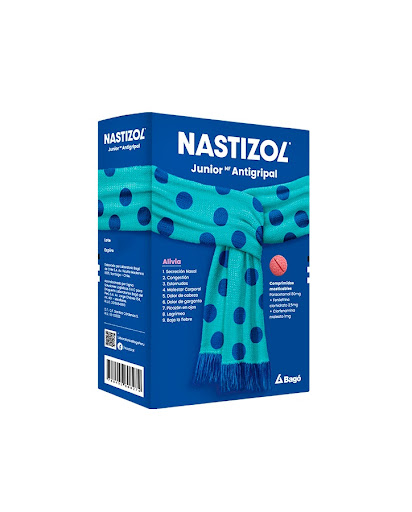 Nastizol  Junior antigripal con.neto 150 Compr...venta X 1 unidad