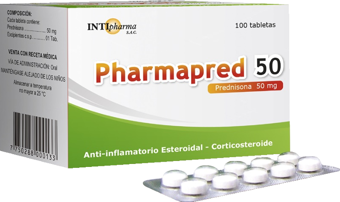 Pharmapred 50 Mg (prednisona 50 Mg)...venta X 1unidad: imagen 1