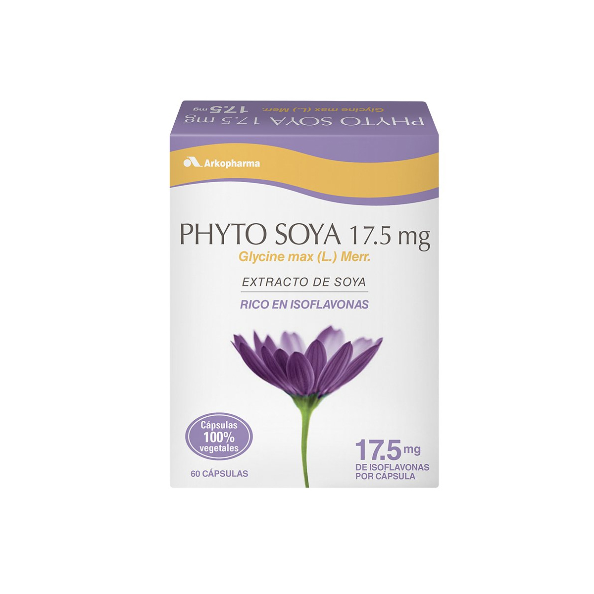 Phyto Soya 17.5mg ( extracto de soya) X 60 Cap...venta X 1unidad: imagen 1