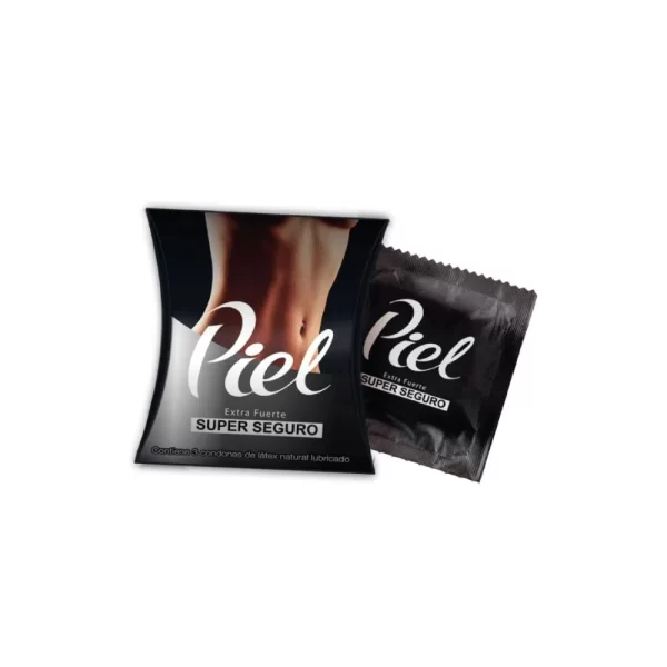 Preservativo Piel Super Seguro (extra Fuerte)...venta X 1unidad