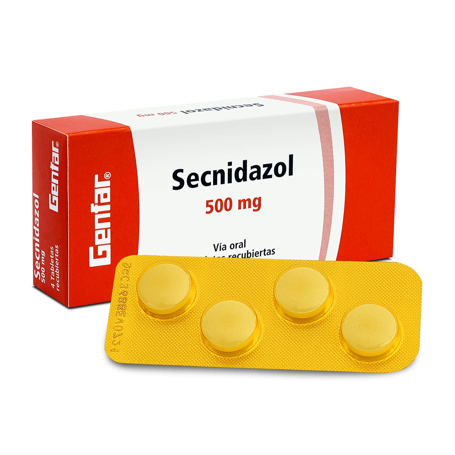 Secnidazol 500 Mg Caja X 4 Tabletas...venta X 1unidad: imagen 1