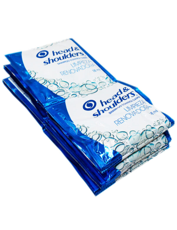 Shampoo En Sachet Head  Shoulders Limpieza Renovadora Cont.neto 18 Ml...venta X 1unidad
