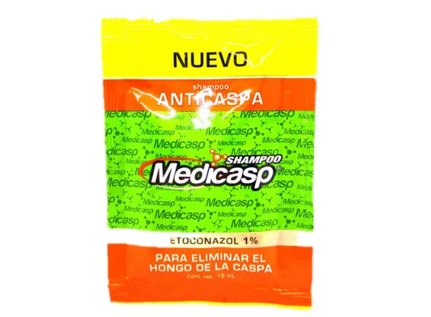 Shampoo En Sachet Medicasp Cont.neto 15ml...venta X 1unidad: imagen 1