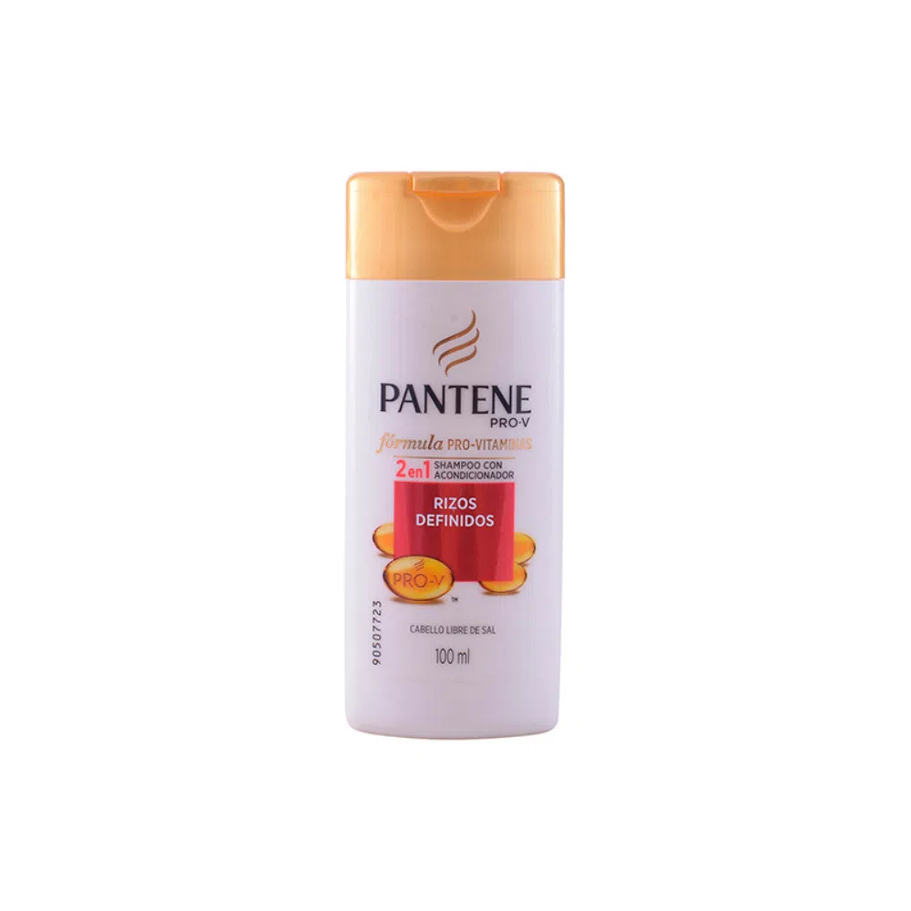 Shampoo Pantene Rizoz Definidos Cont.neto 100 Ml...venta X 1unidad: imagen 1