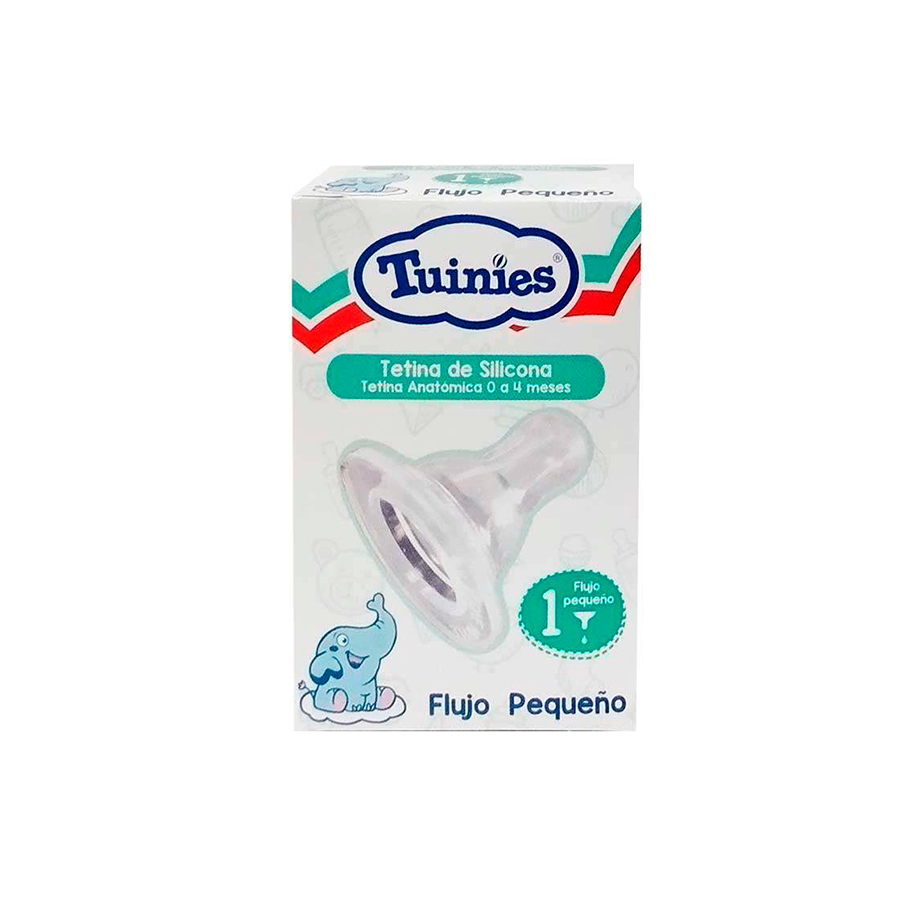 Tetina Anatomina #1 Silicona Tuinies...venta X 1unidad: imagen 1