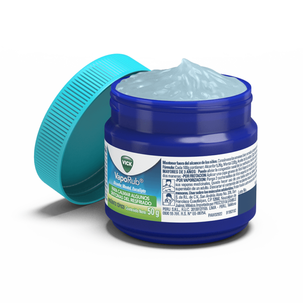Vick Vaporub pote Cont. Neto 50g........................venta X 1unidad