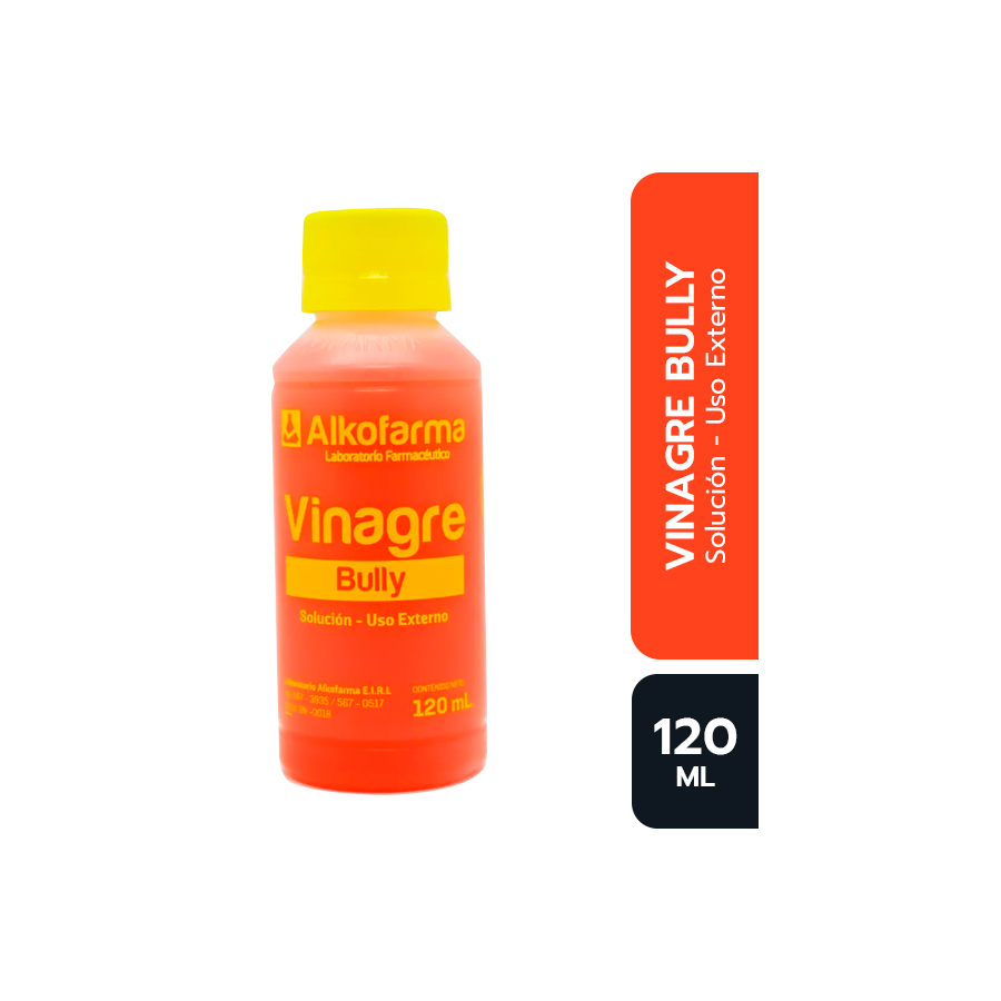 Vinagre Bully Cont. Neto 120 Ml...venta X 1unidad: imagen 1