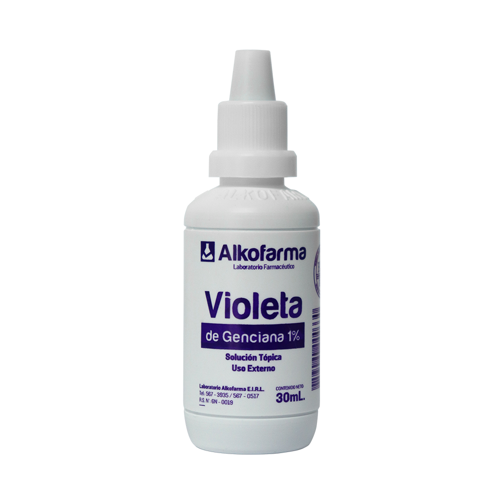 Violeta De Genciana X 30 Ml...venta X 1unidad