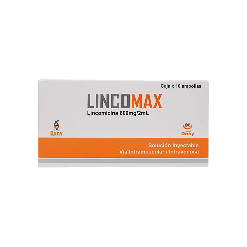 Lincomax (lincomicina  600mg/2ml) X 10 Ampollas...venta X 1unidad: imagen 1