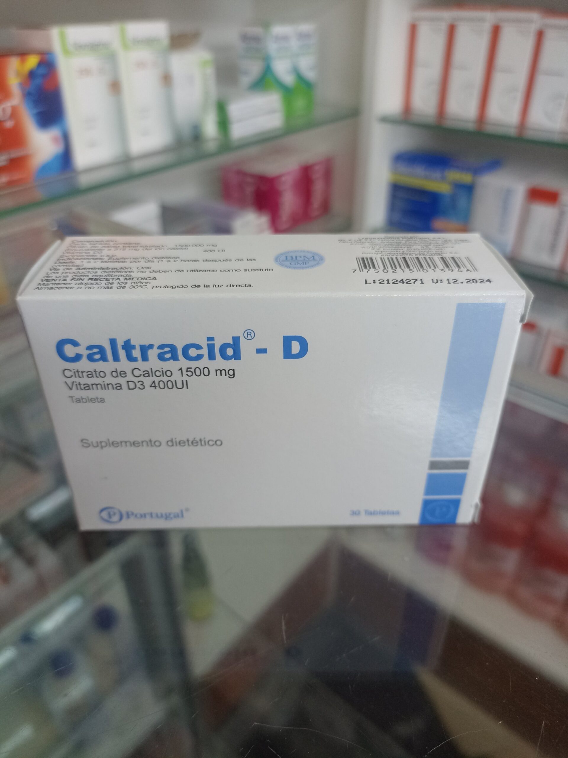 Caltracid -d (citrato De Calcio 150mg + Vitamina D3 400 Ui)...venta X 1unidad: imagen 1