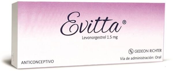 Evitta Del Dia Siguiente(levonorgestrel 1.5mg)...venta X 1unidad