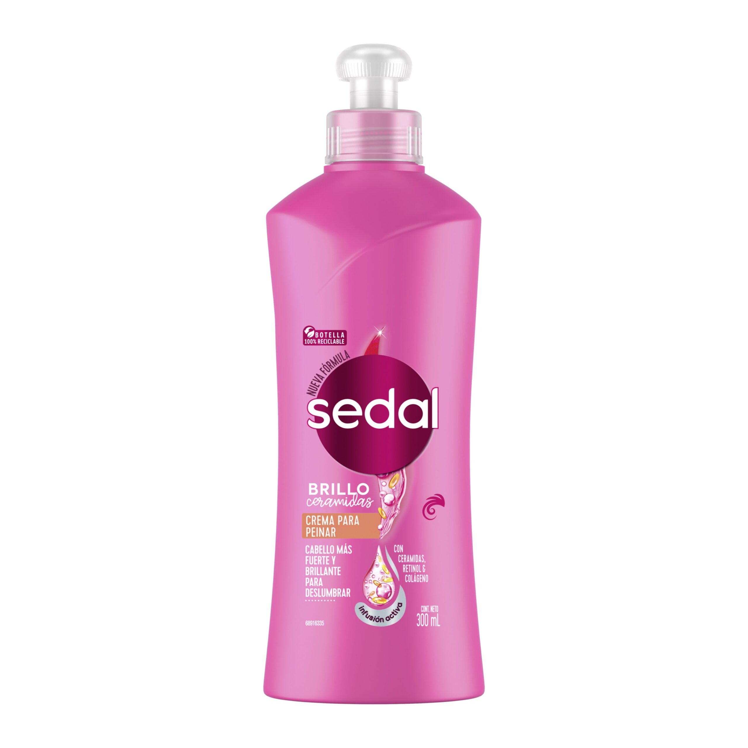 Crema De Peinar Sedal Brillo Ceramidas Cont.neto 300 Ml ............venta X Una Unidad
