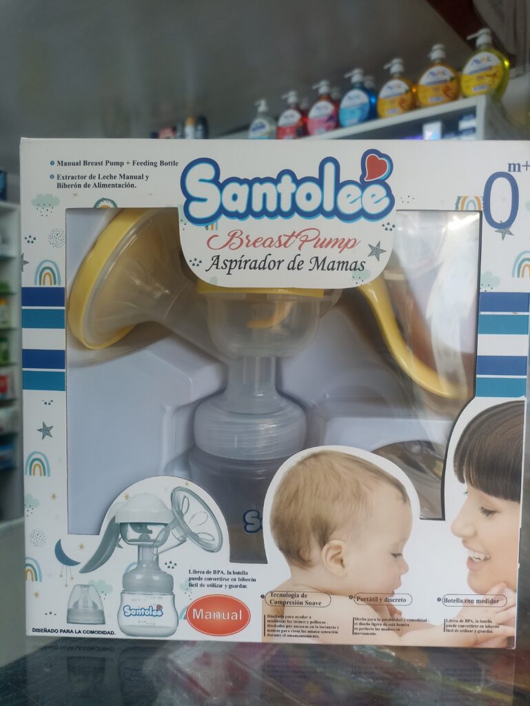 Extractor De Leche Manual Santolee Pezonera Colectora Libre De Bpa ... Venta X1 Pack