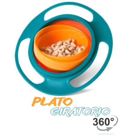 Platos Antiderrame Giratorio 360  Giroscopio para hombre ....venta X 1 Unidad: imagen 1