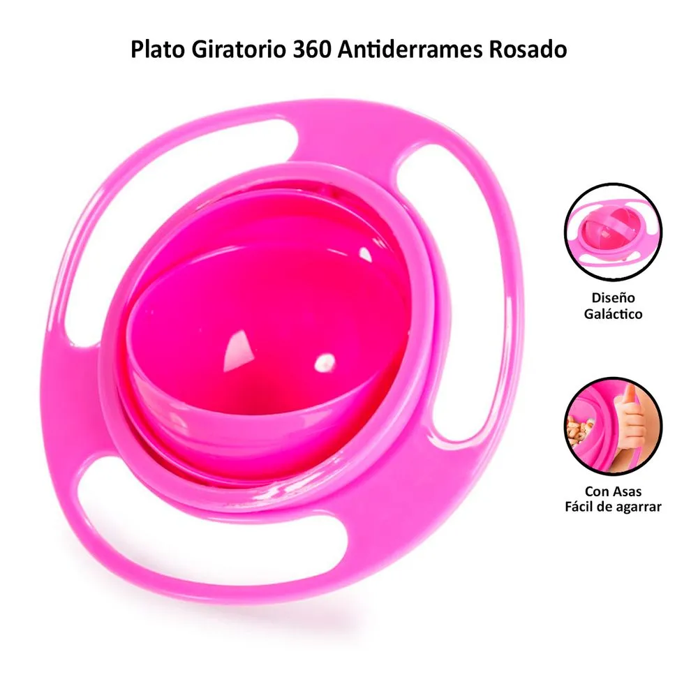 Platos Antiderrame Giratorio 360  Giroscopio para hombre ....venta X 1 Unidad: imagen 2
