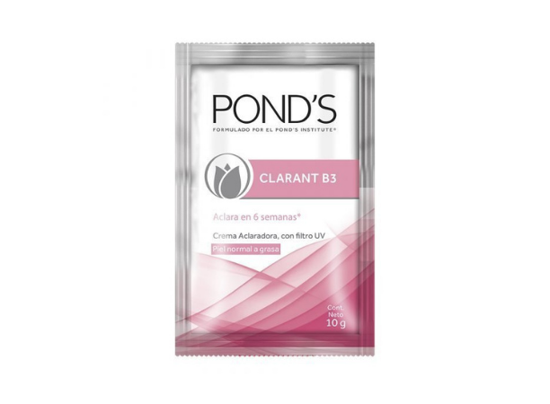 Crema Ponds Clarant B3 Sachets 10g  (piel Balanceada A Grasa) .......venta X 1 Sachet: imagen 1