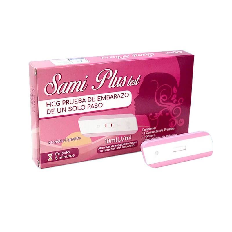 Test Prueba De Embarazo Cassete Sami Plus................venta X Una Unidad: imagen 1