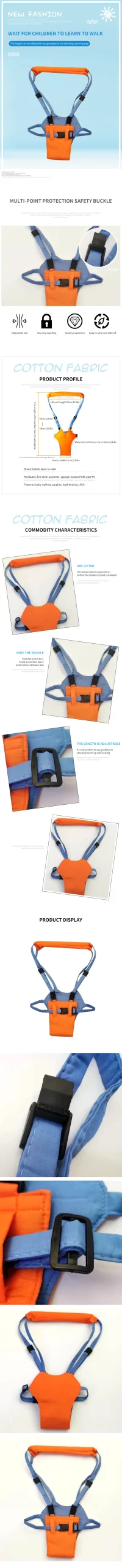 Andador, Arnés De Seguridad Para Bebé Y Niño Pequeño, Asistente De Aprendizaje.....venta  X 1 Unidad: imagen 2