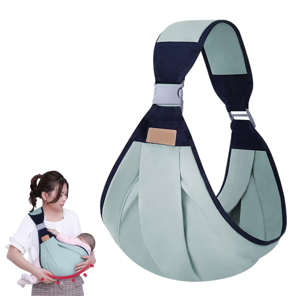 Portabebés ,canguro, Portabebés  Azul  Para Amamantar De 0 A 24 Meses..venta X 1 Unidad