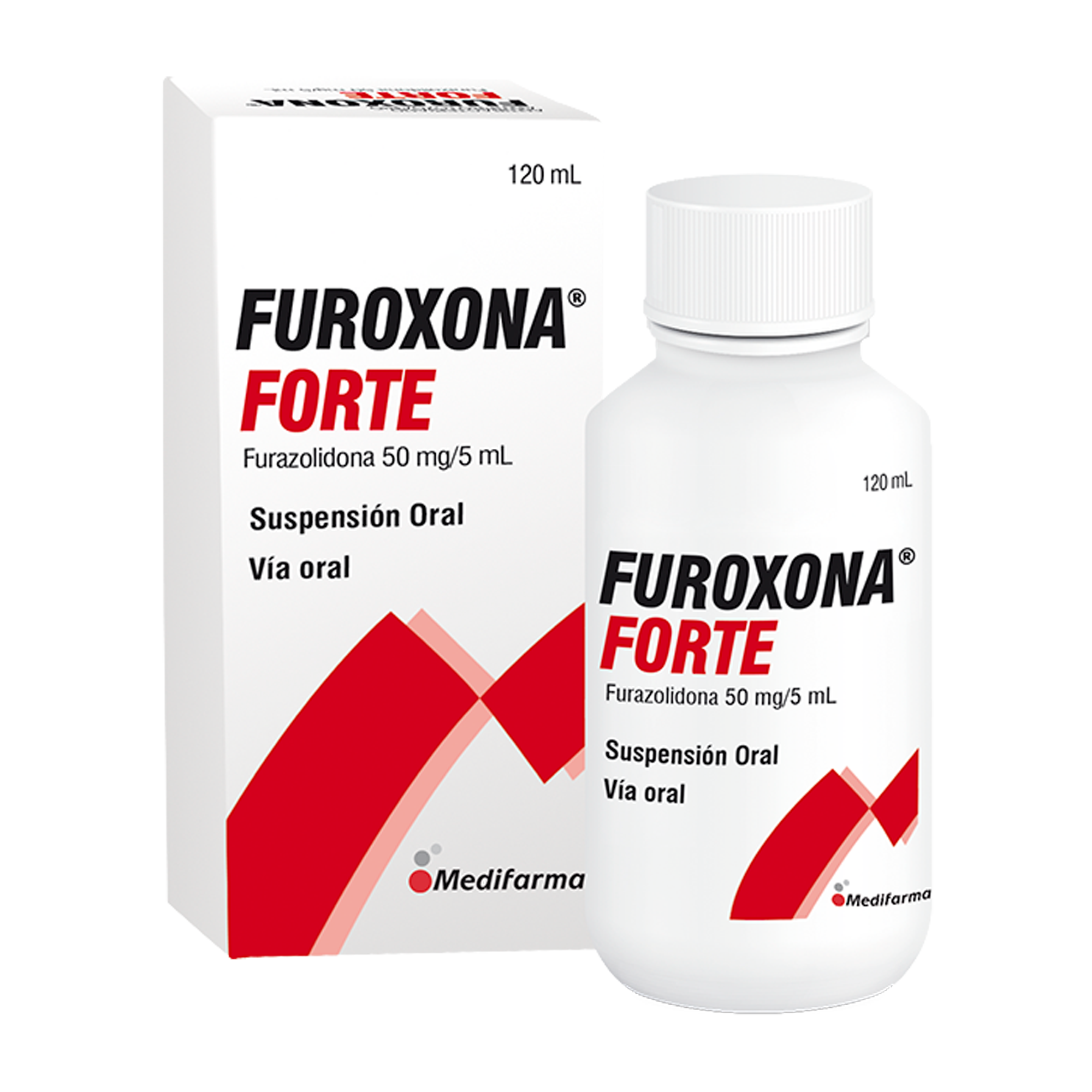 Furoxona Jarabe (furazolidona 16.66mg/5ml) Cont.neto 120 Ml..................venta X Una Unidad: imagen 1
