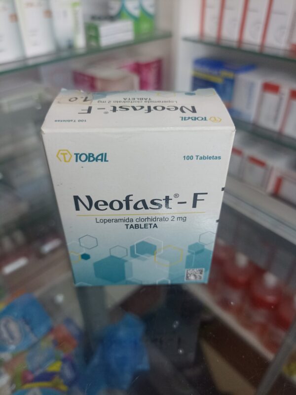 NEOFAST-F  (LOPERAMIDA CLORHIDRATO 2 MG)...venta x 1unidad