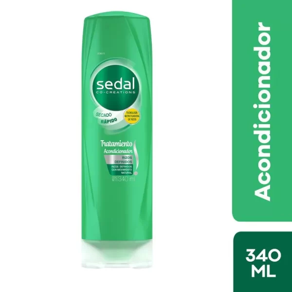 ACONDICIONADOR SEDAL RIZOS DEFINIDOS CONT .NETO 340 ML...venta x 1unidad