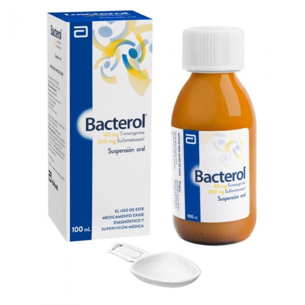 BACTEROL INFANTIL 200 MG/40MG/5ML...venta x 1unidad