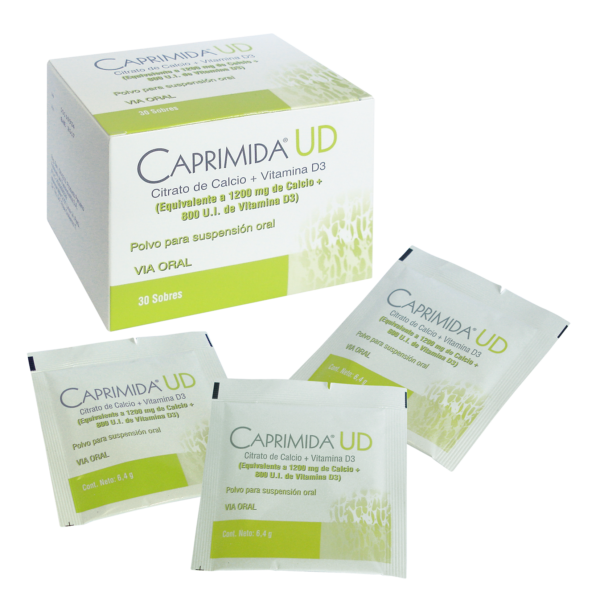 CAPRIMIDA UD CAJA X 30 SOBRES...venta x 1SOBRE