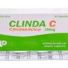 CLINDA C 300 MG CAJA X 100 TABLETAS...venta x 1unidad