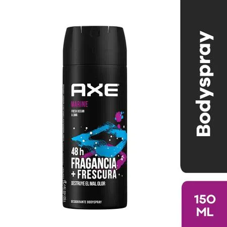 DESODORANTE AXE MARINE CONT.NETO 150 ML ....venta x 1 unidad