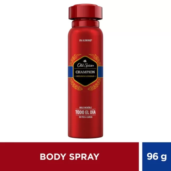 DESODORANTE SPRAY OLD SPICE CHAMPION...venta x 1unidad