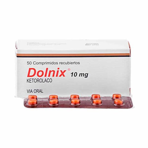 DOLNIX (KETOROLACO 10 MG)...venta x 1unidad