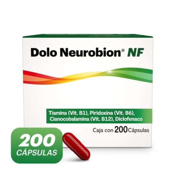 DOLO NEUROBIÓN NF CAJA X 200 CÁPSULAS...venta x 1unidad