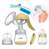 Extractor de Leche Manual Santolee Pezonera Colectora libre de bpa ... venta x1 pack