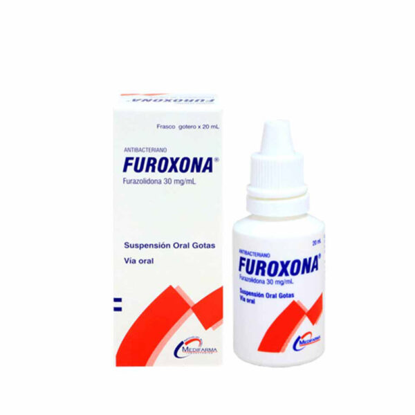 FUROXONA GOTAS (FURAZOLIDONA 30 MG/ML.................VENTA X UNA UNIDAD