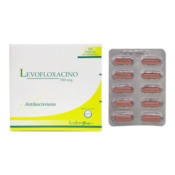 LEVOFLOXACINO  500MG...venta x 1unidad