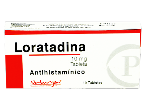 LORATADINA DE 10 MG CAJA X 100 TAB...venta x 1unidad