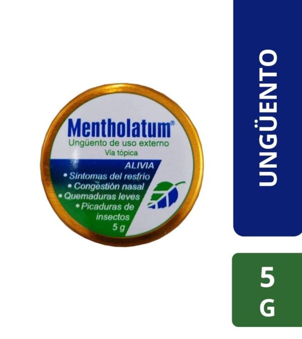 MENTHOLATUM UNGUENTO X 5GR X 24 LATAS...venta x 1unidad