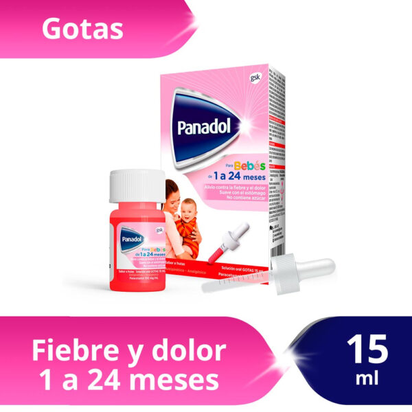 PANADOL BEBÉS GOTAS X 15 ML...venta x 1unidad