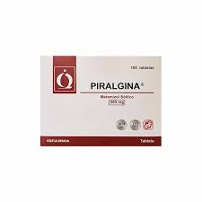 PIRALGINA (METAMIZOL SÓDICO 500 MG).......................VENTA X UNA UINIDAD