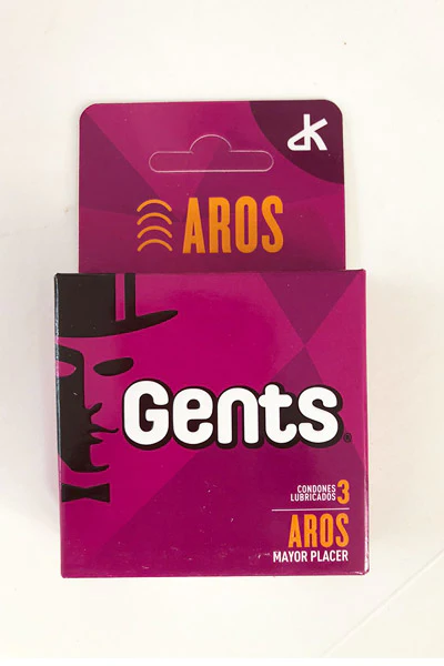 PRESERVATIVO GENTS AROS X 24 CAJAS...venta x 1unidad