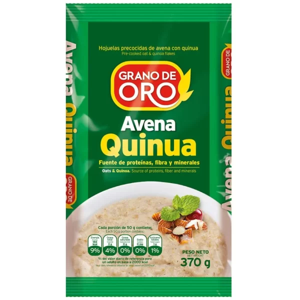 Quinua avena grano de oro 170g ..... ventax 1unidad