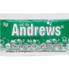 SAL DE ANDREWS    01SACHET X 5 GRS...venta x 1unidad