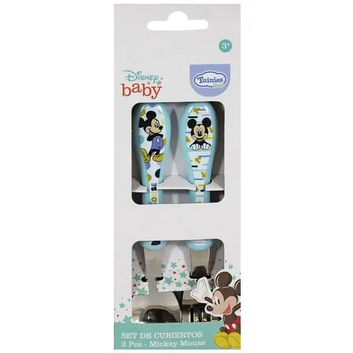 SET DE CUBIERTOS MICKEY MOUSE...venta x 1unidad