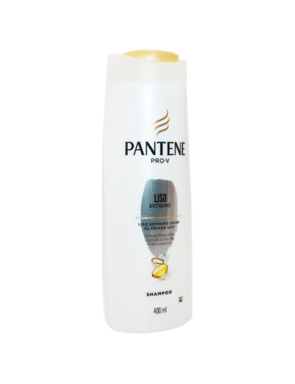 SHAMPOO PANTENE LISO EXTREMO CONT.NETO 400 ML...venta x 1unidad